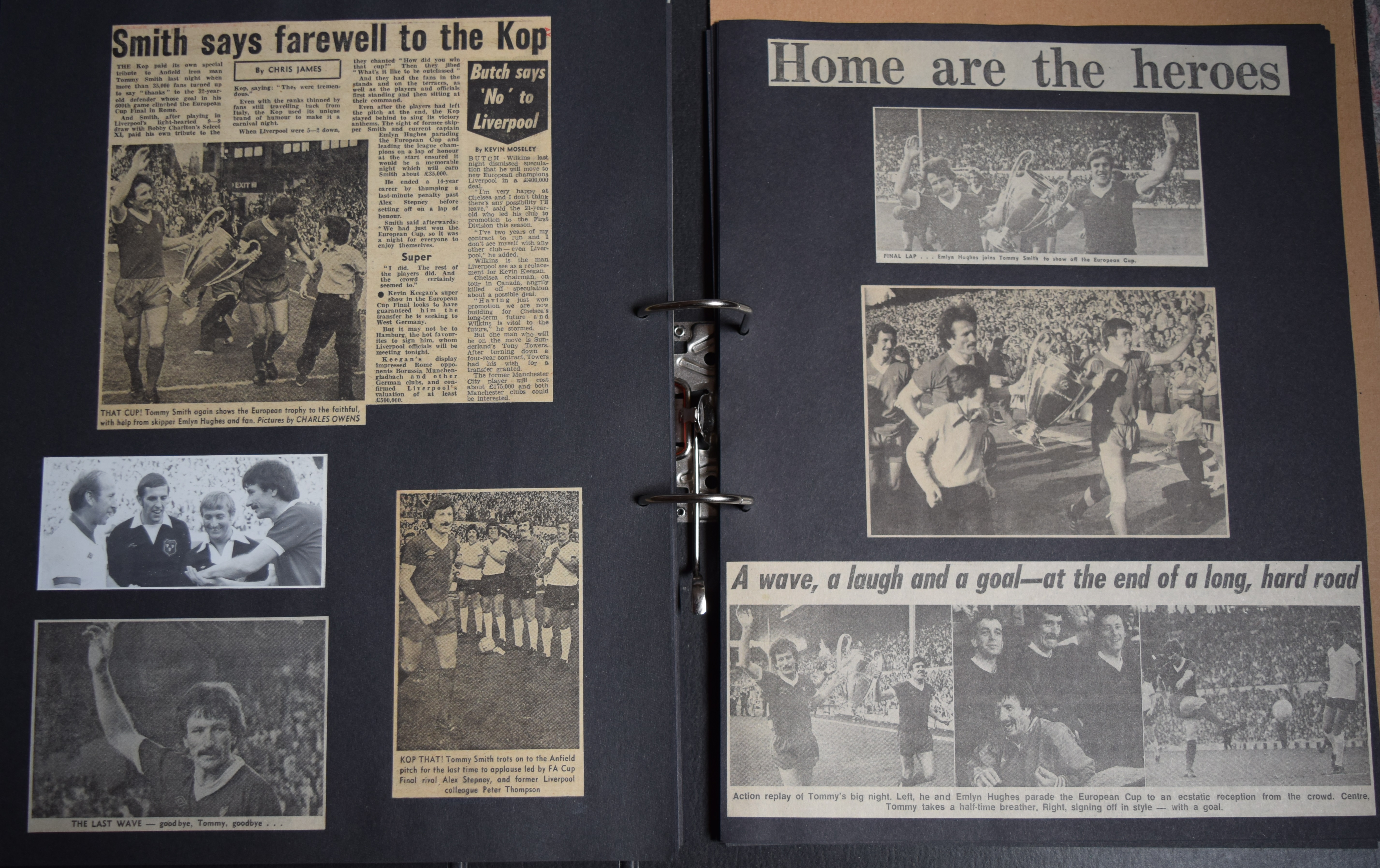 Smith says farewell to the Kop